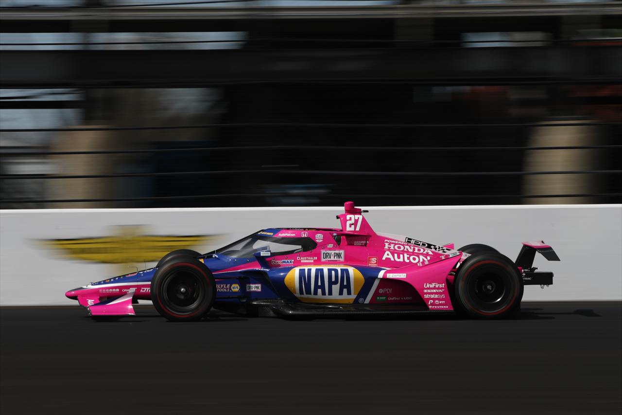 Alexander Rossi - Indianapolis 500 Open Test - By: Chris Owens -- Photo by: Chris Owens